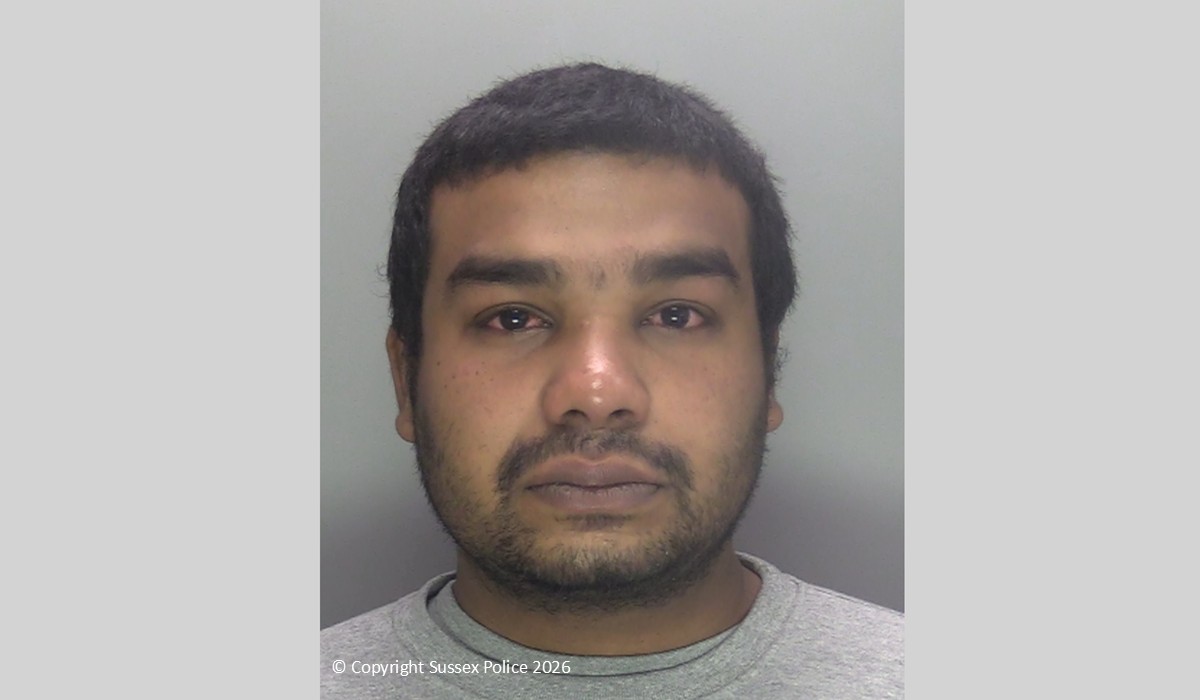 Suleman Mukaish jailed for rape in Worthing