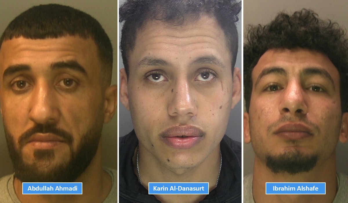 Three man jailed for raping woman on Brighton beach | Sussex Police