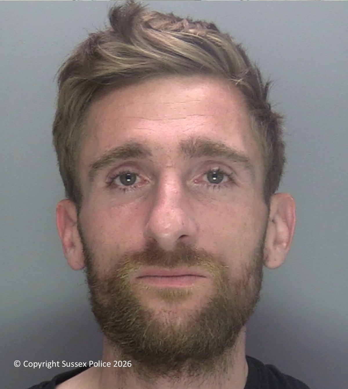 Max Huggett jailed for theft in Crawley