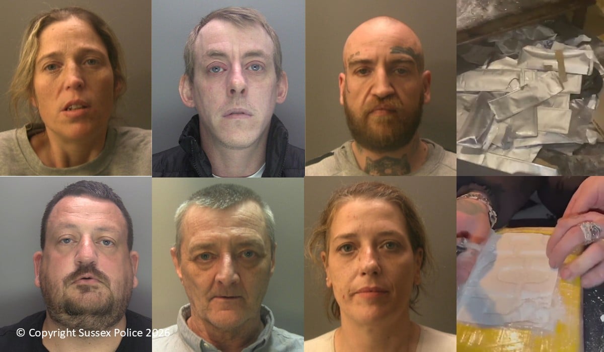 Sussex Police and SEROCU take down major UK organised drug gang