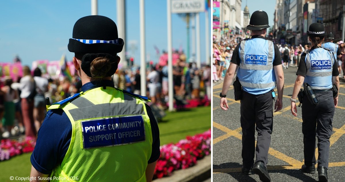 Text Rotation Ppt The 2026 Brighton and Hove Pride operation concludes | Sussex Police